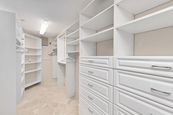 Interior, Walk-in Closets