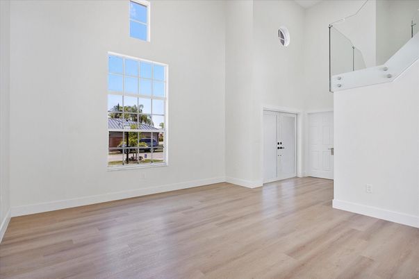 Empty room, Interior, Wood Texture Flooring
