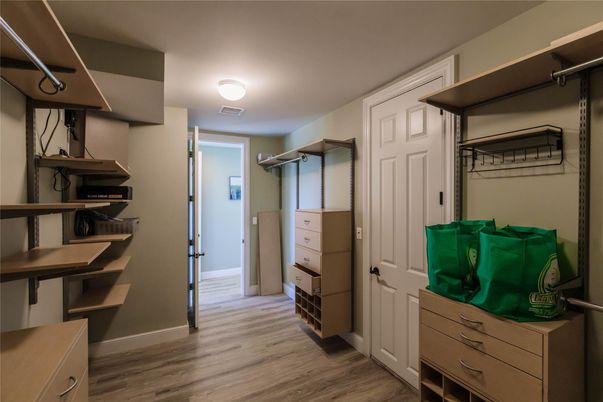 Interior, Walk-in Closets, Wood Texture Flooring