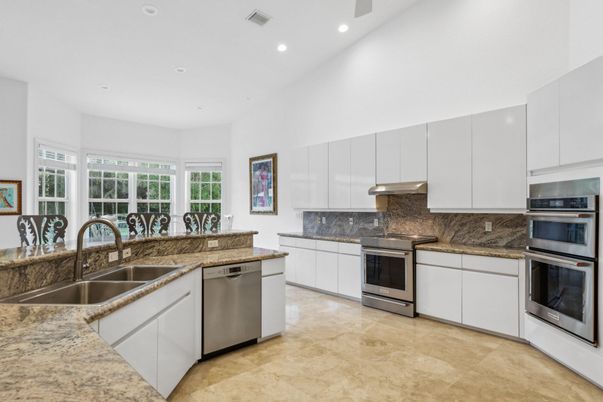 Interior, Kitchen, Recessed Lighting, Stainless Steel Appliances