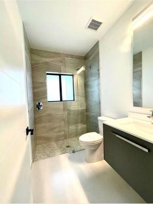 Bathroom, Glass Shower, Interior