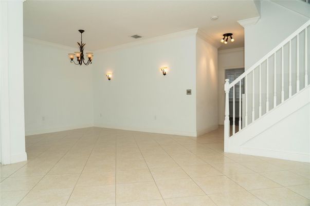 Chandelier, Empty room, Interior