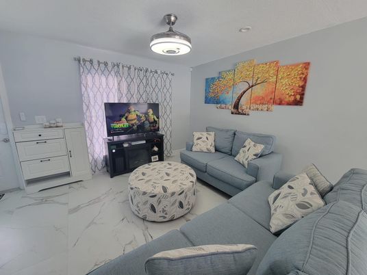 Interior, Living room, Marble, Recessed Lighting