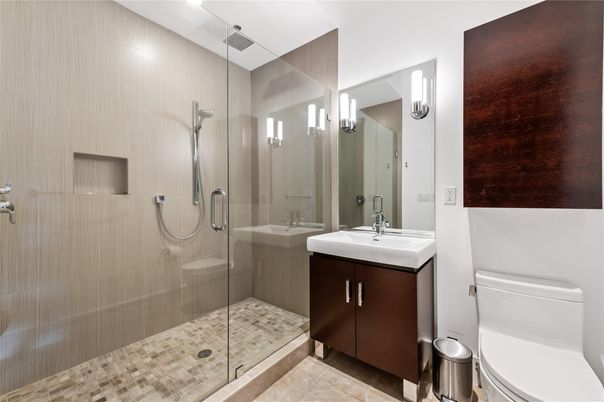 Bathroom, Glass Shower, Interior