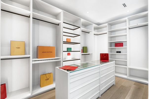Interior, Recessed Lighting, Walk-in Closets, Wood Texture Flooring