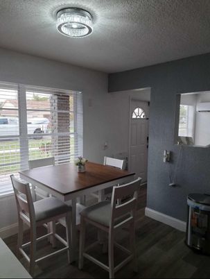 Dining room, Interior, Wood Texture Flooring