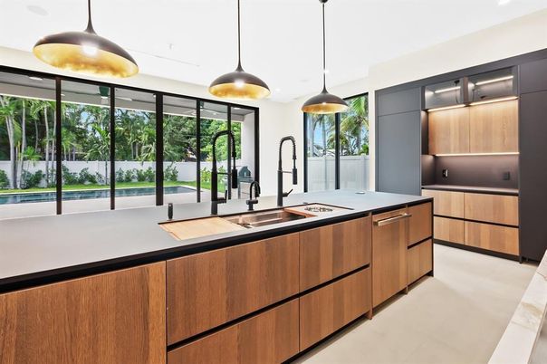 Interior, Kitchen, Pendant Lights