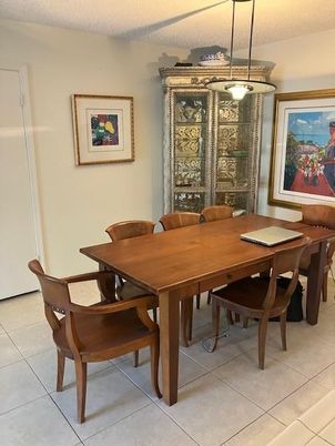 Dining room, Interior, Pendant Lights