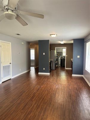 Empty room, Interior, Kitchen, Wood Texture Flooring