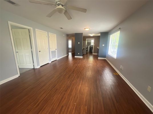 Empty room, Interior, Wood Texture Flooring
