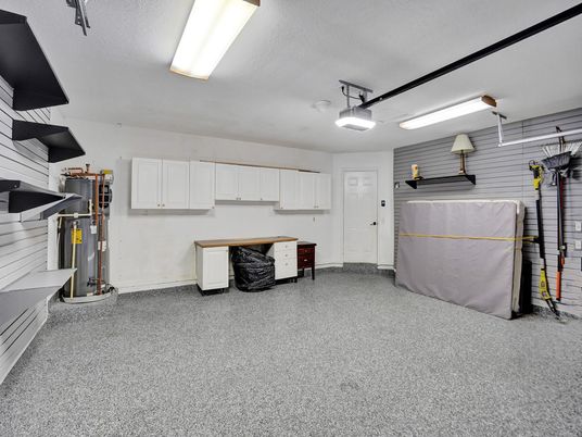 Garage, Interior, Stone Walls