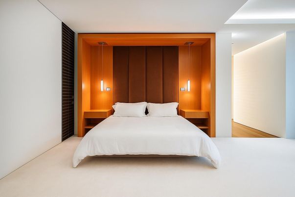 Bedroom, Interior, Wooden Walls