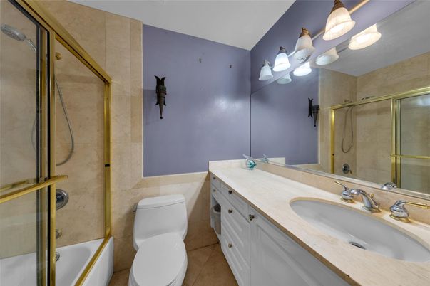 Bathroom, Dual Sink Vanities, Glass Shower, Interior
