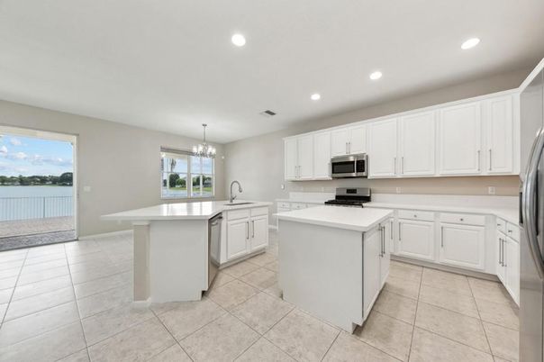 Chandelier, Interior, Kitchen, Recessed Lighting, Water
