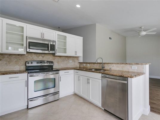 Interior, Kitchen, Recessed Lighting, Stainless Steel Appliances