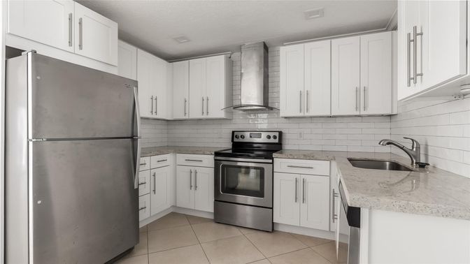 Interior, Kitchen, Stainless Steel Appliances