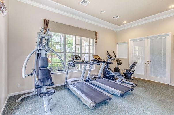 Fitness Equipment, Interior, Recessed Lighting