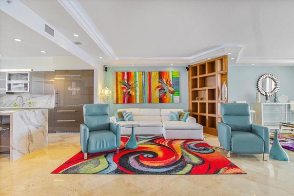 Interior, Living room, Marble Walls, Recessed Lighting