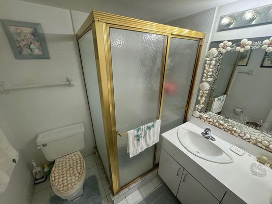Bathroom, Glass Shower, Interior