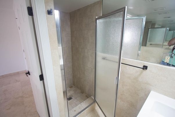 Bathroom, Glass Shower, Interior
