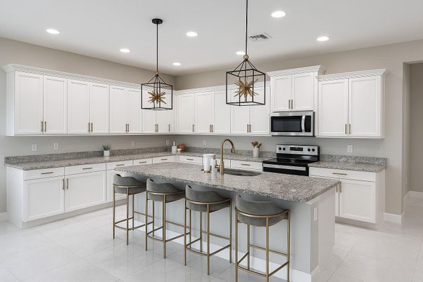 Interior, Kitchen, Pendant Lights, Recessed Lighting