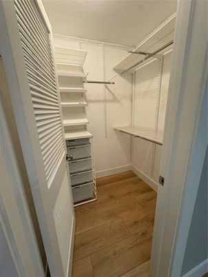 Interior, Walk-in Closets, Wood Texture Flooring