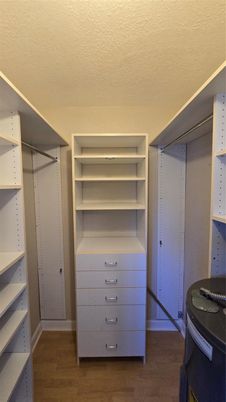 Interior, Walk-in Closets, Wood Texture Flooring