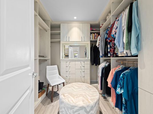 Interior, Recessed Lighting, Walk-in Closets, Wood Texture Flooring