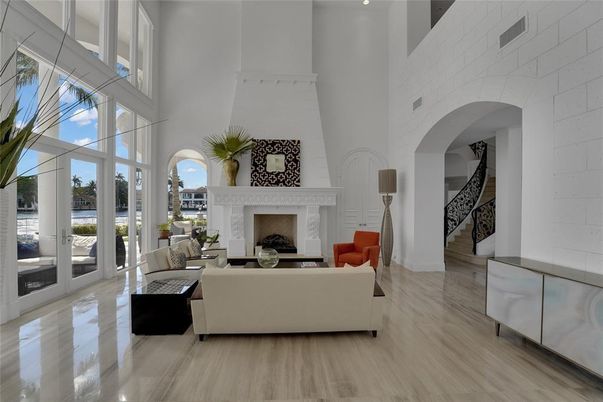 Fireplace, Interior, Living room, Wood Texture Flooring