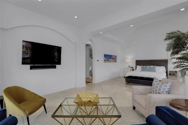 Bedroom, Interior, Living room, Recessed Lighting
