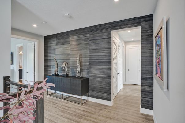 Interior, Recessed Lighting, Wood Texture Flooring