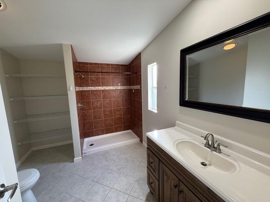 Bathroom, Interior, Recessed Lighting