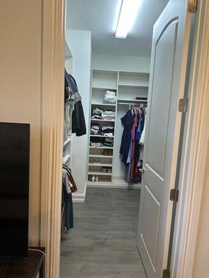 Interior, Walk-in Closets, Wood Texture Flooring