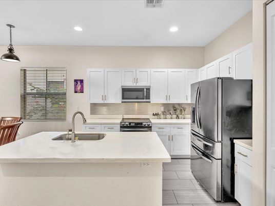 Interior, Kitchen, Pendant Lights, Recessed Lighting