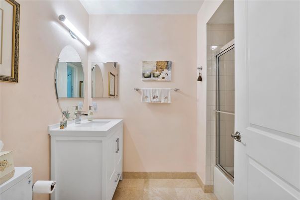 Bathroom, Glass Shower, Interior