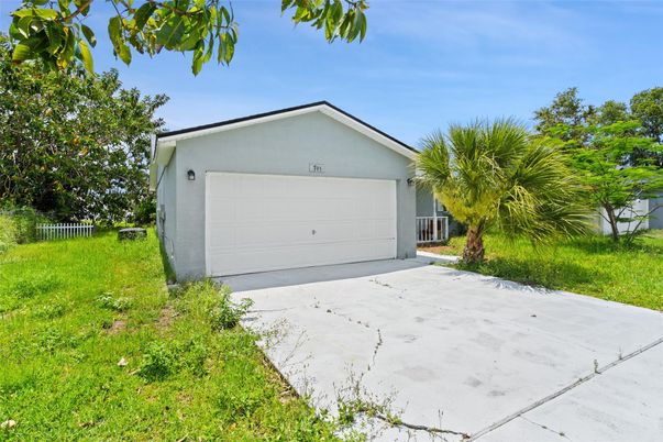 Backyard, Detached Garage, Exterior