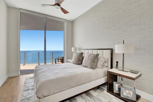 Bedroom, Interior, Water, Wood Texture Flooring