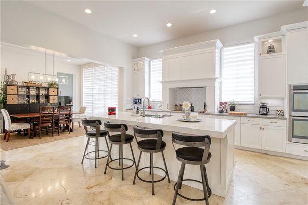 Dining room, Interior, Kitchen, Pendant Lights, Recessed Lighting