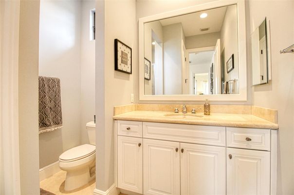 Bathroom, Interior, Recessed Lighting