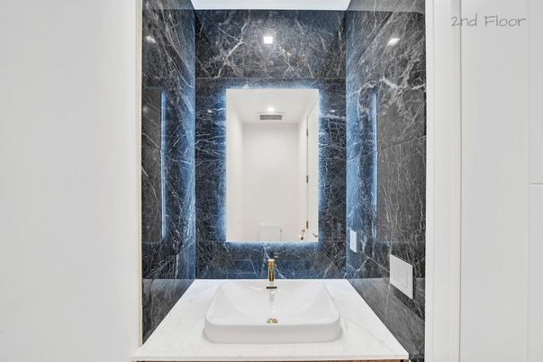 Bathroom, Interior, Marble Walls