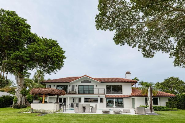 Backyard, Exterior, Facade, Spanish Mediterranean