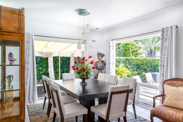 Dining room, Interior, Pendant Lights