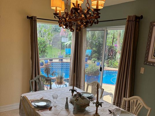 Chandelier, Dining room, Interior