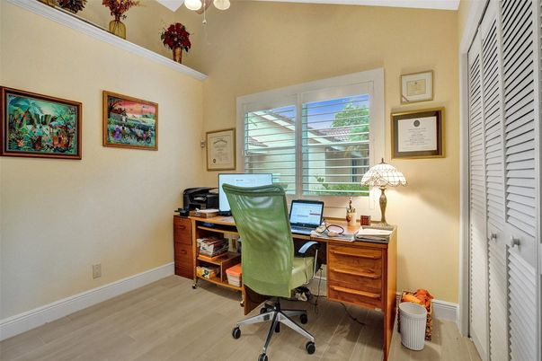 Home Office, Interior, Wood Texture Flooring