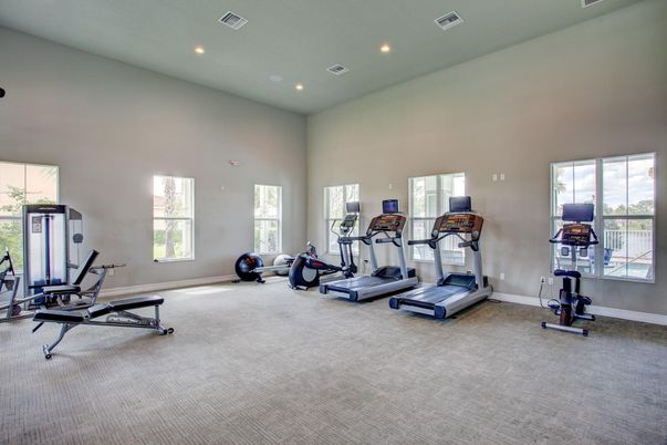 Fitness Equipment, Gym, Interior, Recessed Lighting