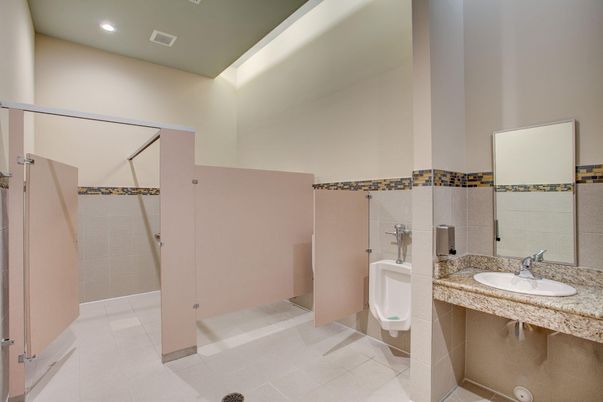 Bathroom, Interior, Recessed Lighting