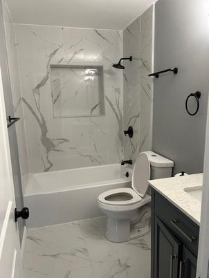 Bathroom, Interior, Marble, Marble Walls