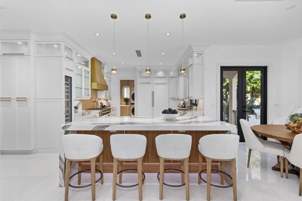 Dining room, Interior, Kitchen, Pendant Lights, Recessed Lighting