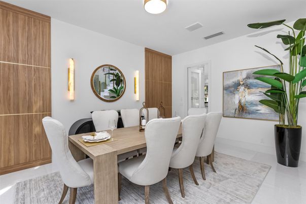 Dining room, Interior