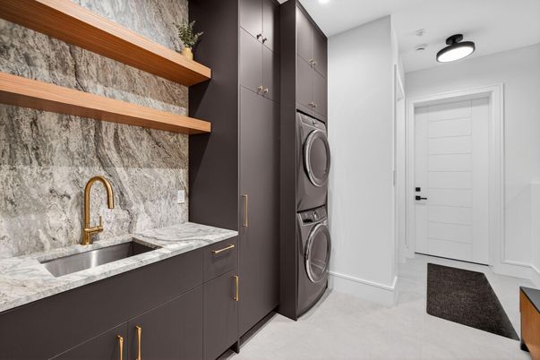 Interior, Recessed Lighting, Utility Closets, Washer